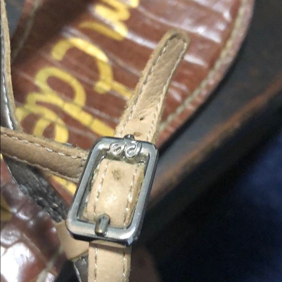 Sam Edelman Gigi Thong Sandal in Almond - Picture 2 of 5